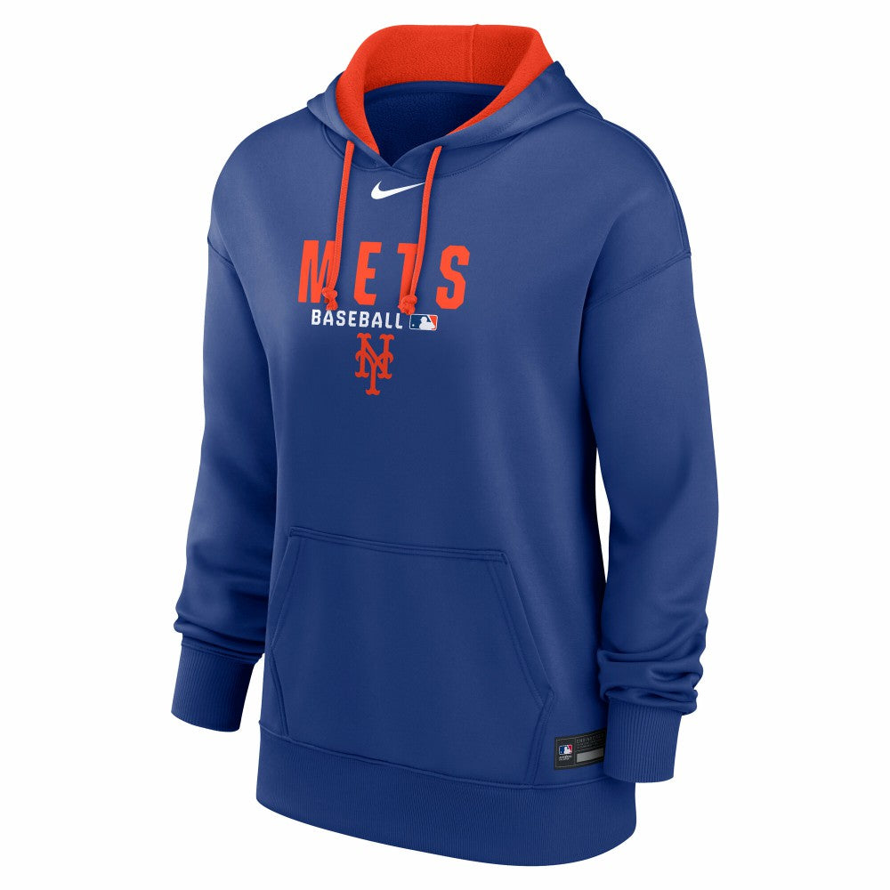 New York Mets Nike Women's Authentic Collection Therma-FIT Hoodie - Royal - Nike Discount
