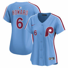Ryan Howard Philadelphia Phillies Nike Women's Alternate Limited Jersey - Light Blue - Nike Online
