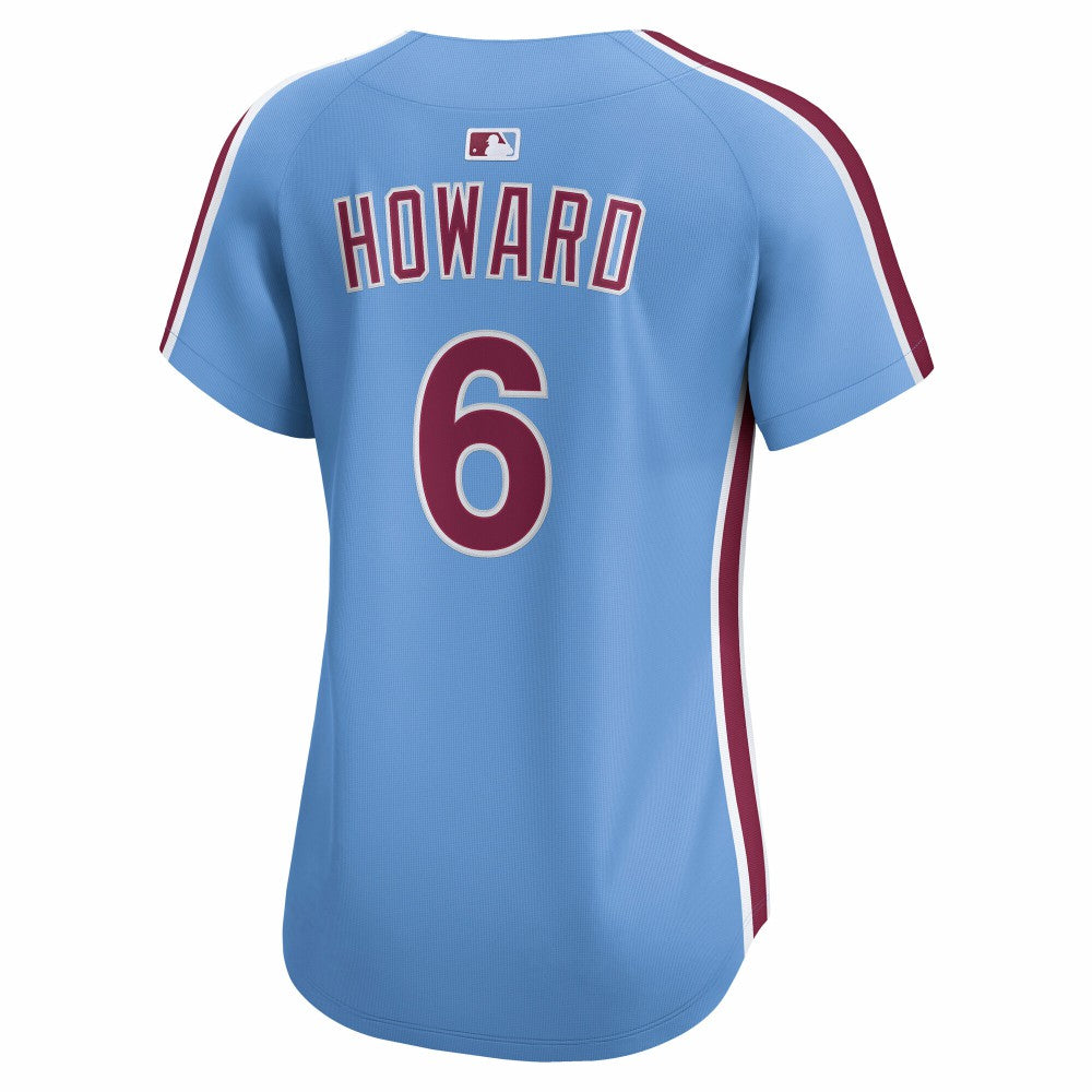 Ryan Howard Philadelphia Phillies Nike Women's Alternate Limited Jersey - Light Blue - Nike Online