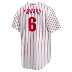 Ryan Howard Philadelphia Phillies Nike Replica Player Jersey - White - Nike Discount
