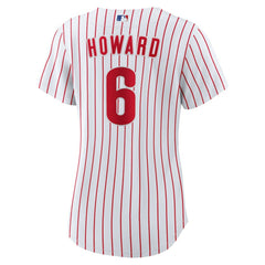 Ryan Howard Philadelphia Phillies Nike Women's Replica Jersey - White - Nike Lifestyle