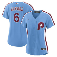 Ryan Howard Philadelphia Phillies Nike Women's Replica Jersey - Light Blue - Nike on Sale