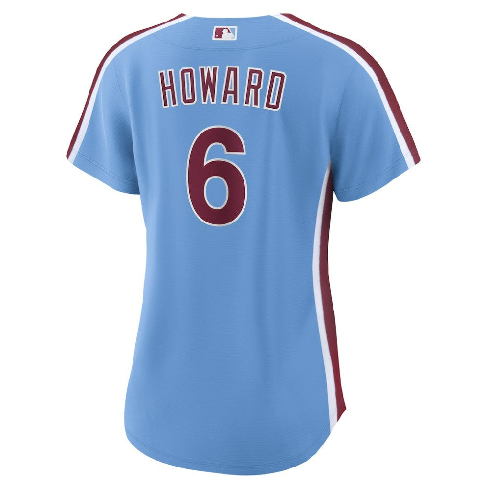 Ryan Howard Philadelphia Phillies Nike Women's Replica Jersey - Light Blue - Nike on Sale