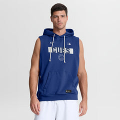 Chicago Cubs Nike Authentic Collection Standard Issue Dri-FIT Sleeveless Hoodie - Royal - Nike on Sale