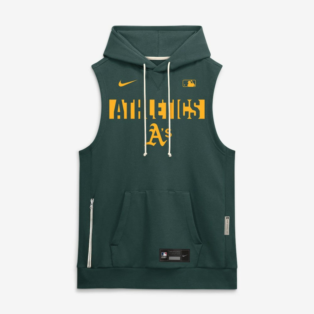 Athletics Nike Authentic Collection Standard Issue Dri-FIT Sleeveless Hoodie - Green - Nike Sale