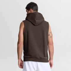 San Diego Padres Nike Authentic Collection Standard Issue Dri-FIT Sleeveless Hoodie - Brown - Nike Lifestyle