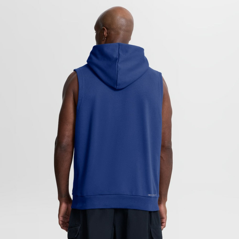 New York Mets Nike Authentic Collection Standard Issue Dri-FIT Sleeveless Hoodie - Royal - Nike Discount
