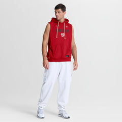 Washington Nationals Nike Authentic Collection Standard Issue Dri-FIT Sleeveless Hoodie - Red - Nike Sale