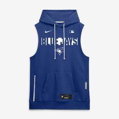 Toronto Blue Jays Nike Authentic Collection Standard Issue Dri-FIT Sleeveless Hoodie - Royal - Nike Sale