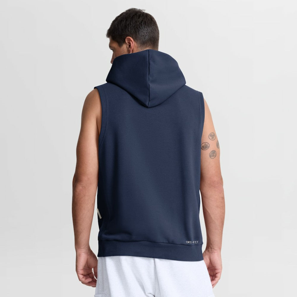 Seattle Mariners Nike Authentic Collection Standard Issue Dri-FIT Sleeveless Hoodie - Navy - Nike Online