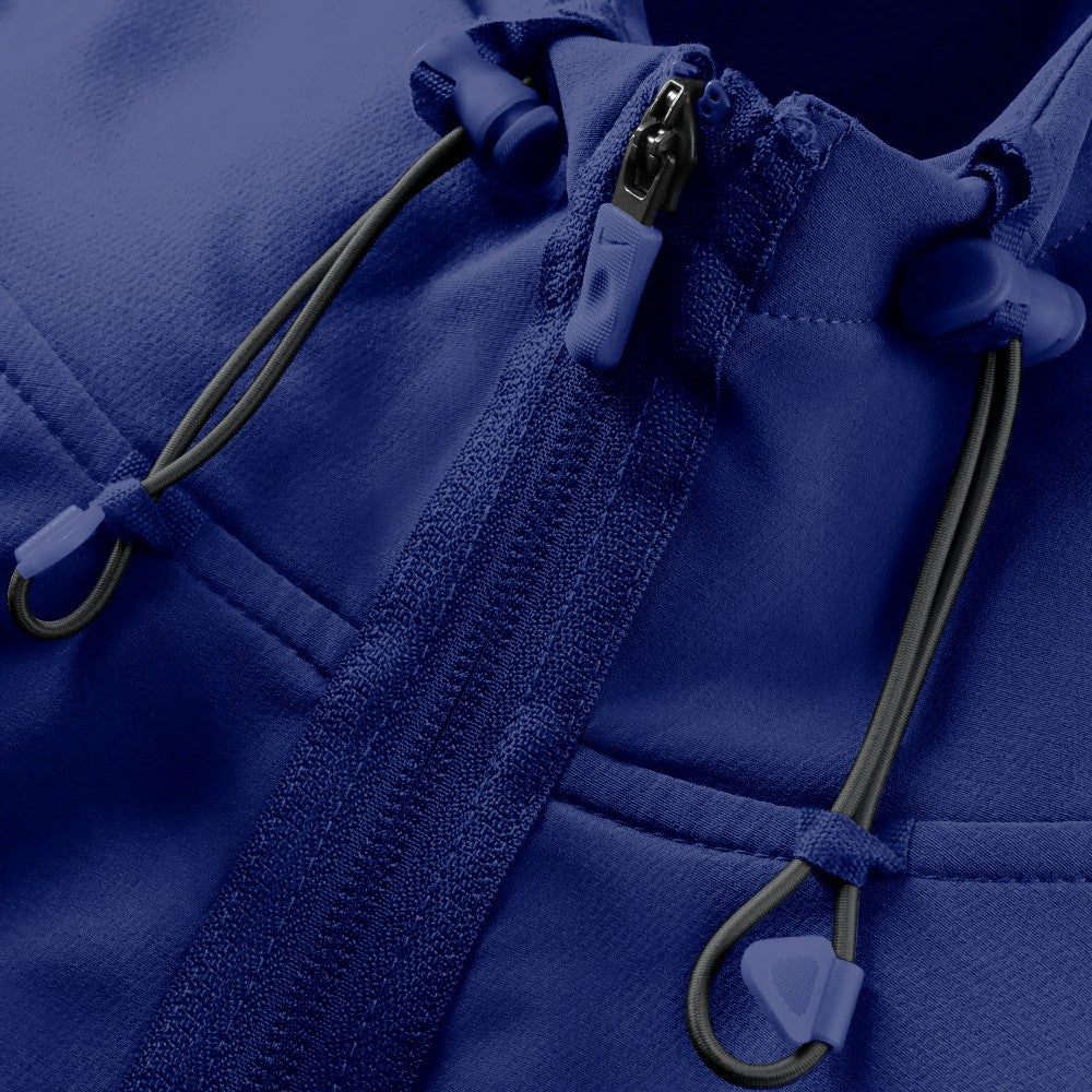 Los Angeles Dodgers Nike Authentic Collection Raglan Therma-FIT Full-Zip Hooded Jacket - Royal - Nike Lifestyle