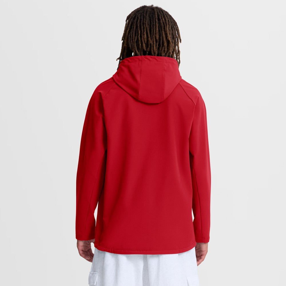 Los Angeles Angels Nike Authentic Collection Raglan Therma-FIT Full-Zip Hooded Jacket - Red - Nike Online