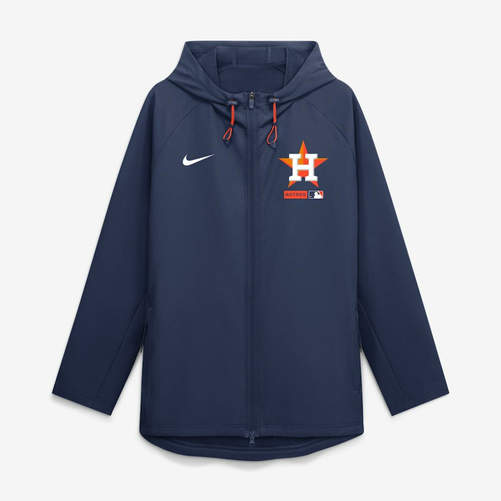Houston Astros Nike Authentic Collection Raglan Therma-FIT Full-Zip Hooded Jacket - Navy - Nike Online