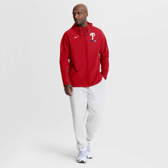 Philadelphia Phillies Nike Authentic Collection Raglan Therma-FIT Full-Zip Hooded Jacket - Red - Nike Online