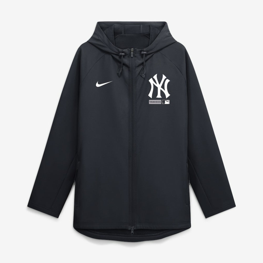 New York Yankees Nike Authentic Collection Raglan Therma-FIT Full-Zip Hooded Jacket - Navy - Nike Sale