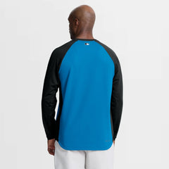 Miami Marlins Nike Authentic Collection Raglan Dri-FIT Sweatshirt - Blue - Nike Sale