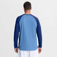 Kansas City Royals Nike Authentic Collection Raglan Dri-FIT Sweatshirt - Light Blue - Nike Sale