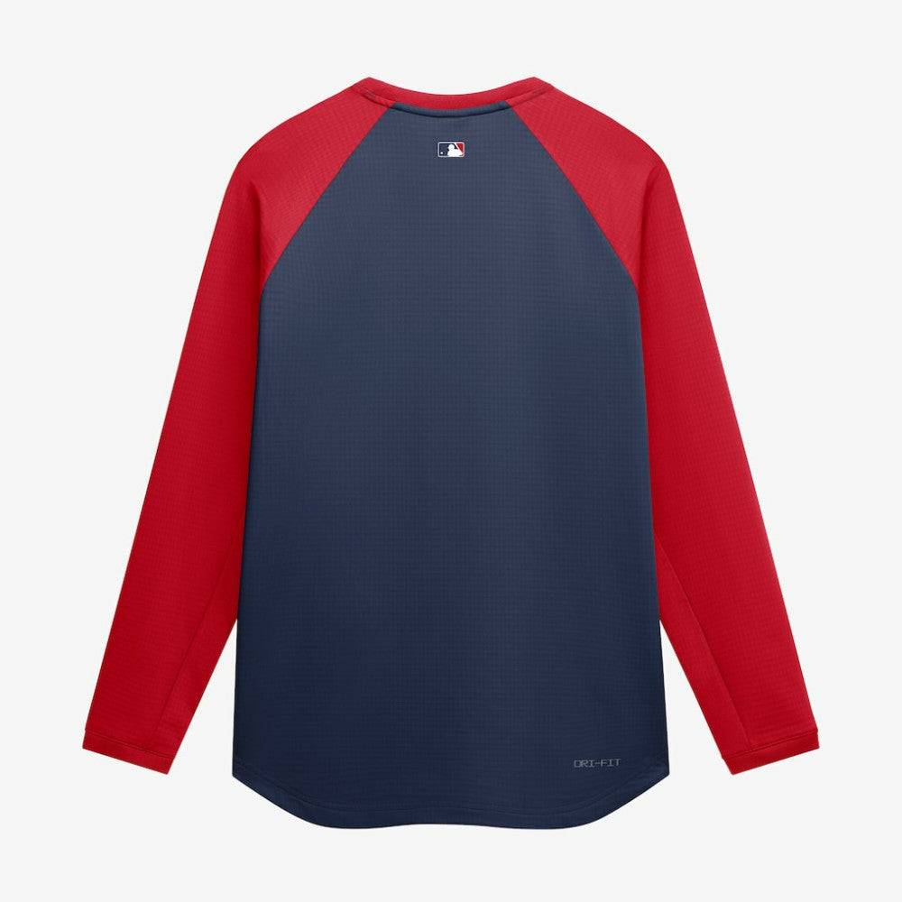 St. Louis Cardinals Nike Authentic Collection Raglan Dri-FIT Sweatshirt - Navy - Nike Lifestyle