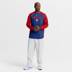 Philadelphia Phillies Nike Authentic Collection Raglan Dri-FIT Sweatshirt - Royal - Nike Sale