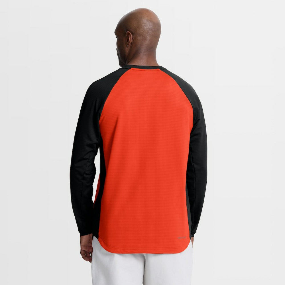 San Francisco Giants Nike Authentic Collection Raglan Dri-FIT Sweatshirt - Orange - Nike Lifestyle