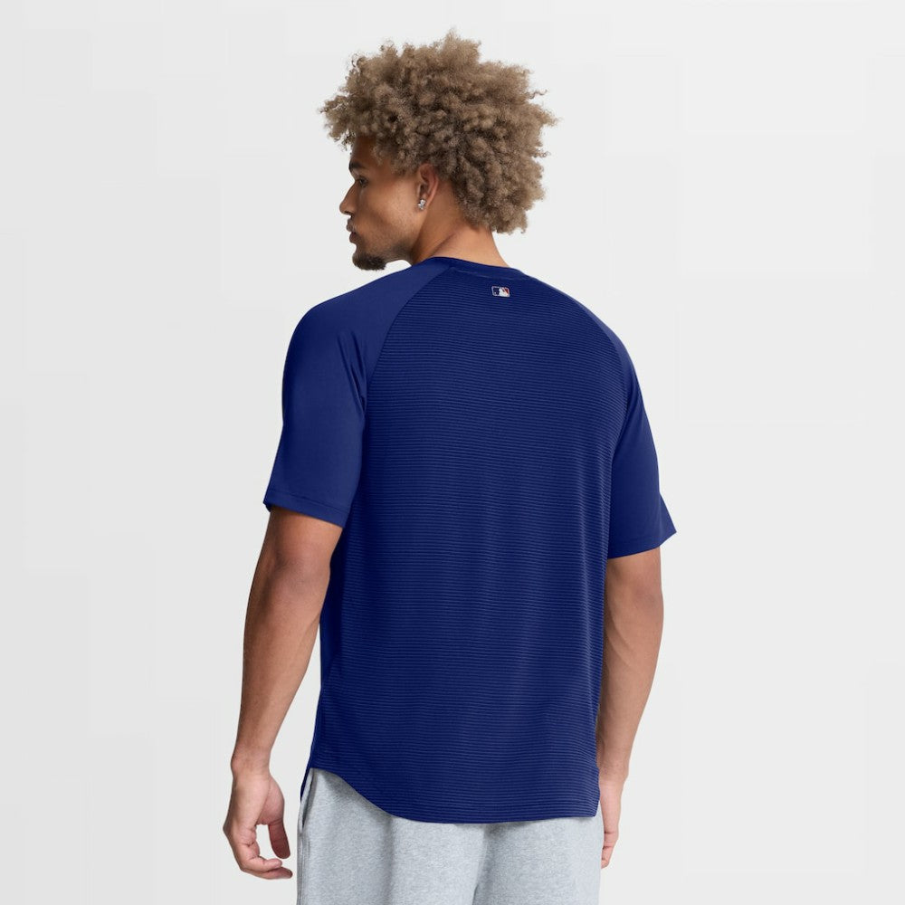 Los Angeles Dodgers Nike Authentic Collection Batting Practice Pre-Game Raglan Dri-FIT Top - Royal - Nike Online