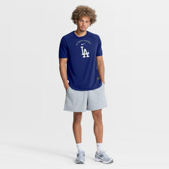 Los Angeles Dodgers Nike Authentic Collection Batting Practice Pre-Game Raglan Dri-FIT Top - Royal - Nike Online