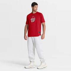 Washington Nationals Nike Authentic Collection Batting Practice Pre-Game Raglan Dri-FIT Top - Red - Nike Lifestyle