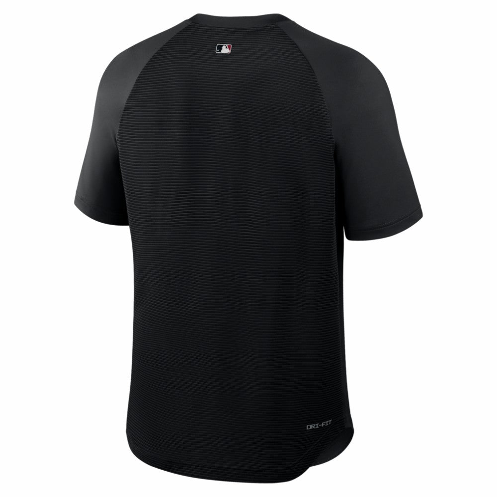 Arizona Diamondbacks Nike Authentic Collection Batting Practice Pre-Game Raglan Dri-FIT Top - Black - Nike Lifestyle