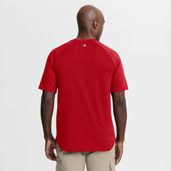 Philadelphia Phillies Nike Authentic Collection Batting Practice Pre-Game Raglan Dri-FIT Top - Red - Nike Online