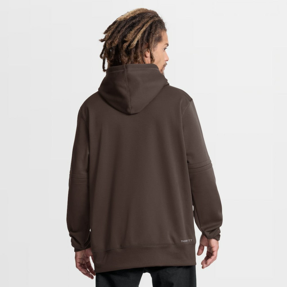 San Diego Padres Nike Authentic Collection Therma-FIT Hoodie - Brown - Nike Online