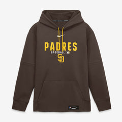 San Diego Padres Nike Authentic Collection Therma-FIT Hoodie - Brown - Nike Online