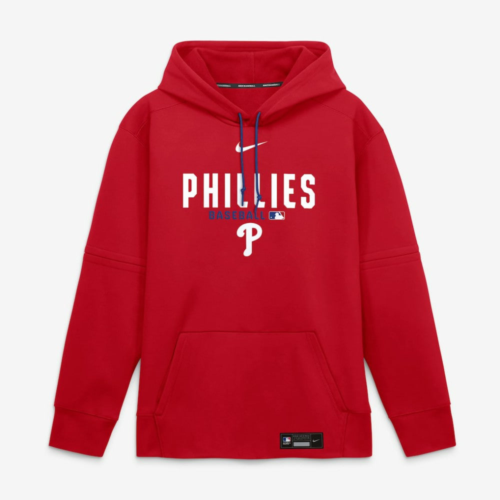 Philadelphia Phillies Nike Authentic Collection Therma-FIT Hoodie - Red - Nike Online