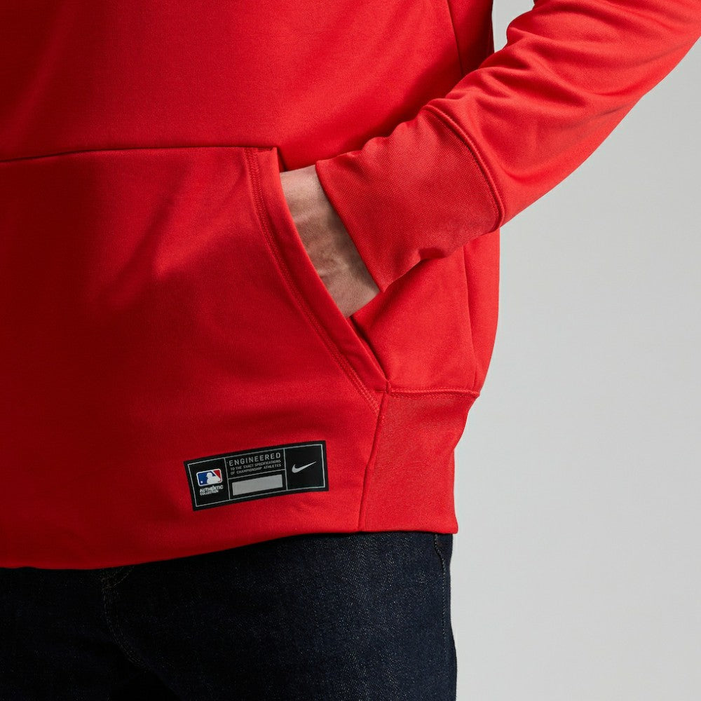 Philadelphia Phillies Nike Authentic Collection Therma-FIT Hoodie - Red - Nike Online