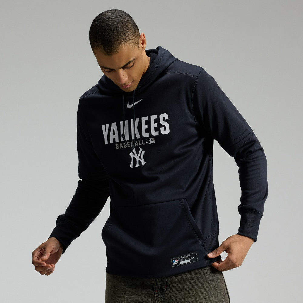 New York Yankees Nike Authentic Collection Therma-FIT Hoodie - Navy - Nike Sale