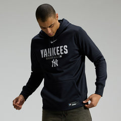 New York Yankees Nike Authentic Collection Therma-FIT Hoodie - Navy - Nike Sale