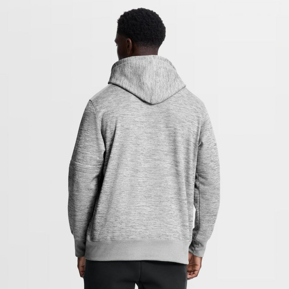 New York Yankees Nike Authentic Collection Therma-FIT Hoodie - Heather Charcoal - Nike Discount
