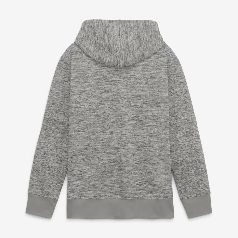 New York Yankees Nike Authentic Collection Therma-FIT Hoodie - Heather Charcoal - Nike Discount