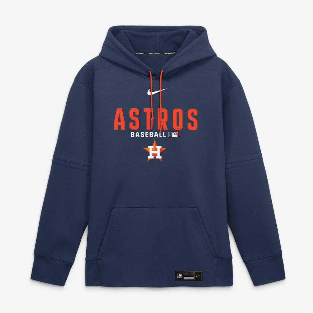 Houston Astros Nike Authentic Collection Therma-FIT Hoodie - Navy - Nike Lifestyle