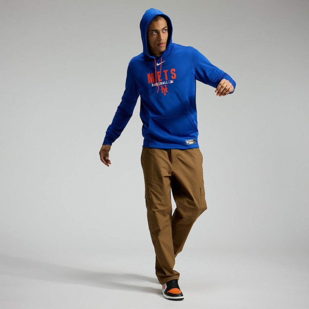 New York Mets Nike Authentic Collection Therma-FIT Hoodie - Royal - Nike Lifestyle