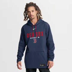 Boston Red Sox Nike Authentic Collection Therma-FIT Hoodie - Navy - Nike Lifestyle