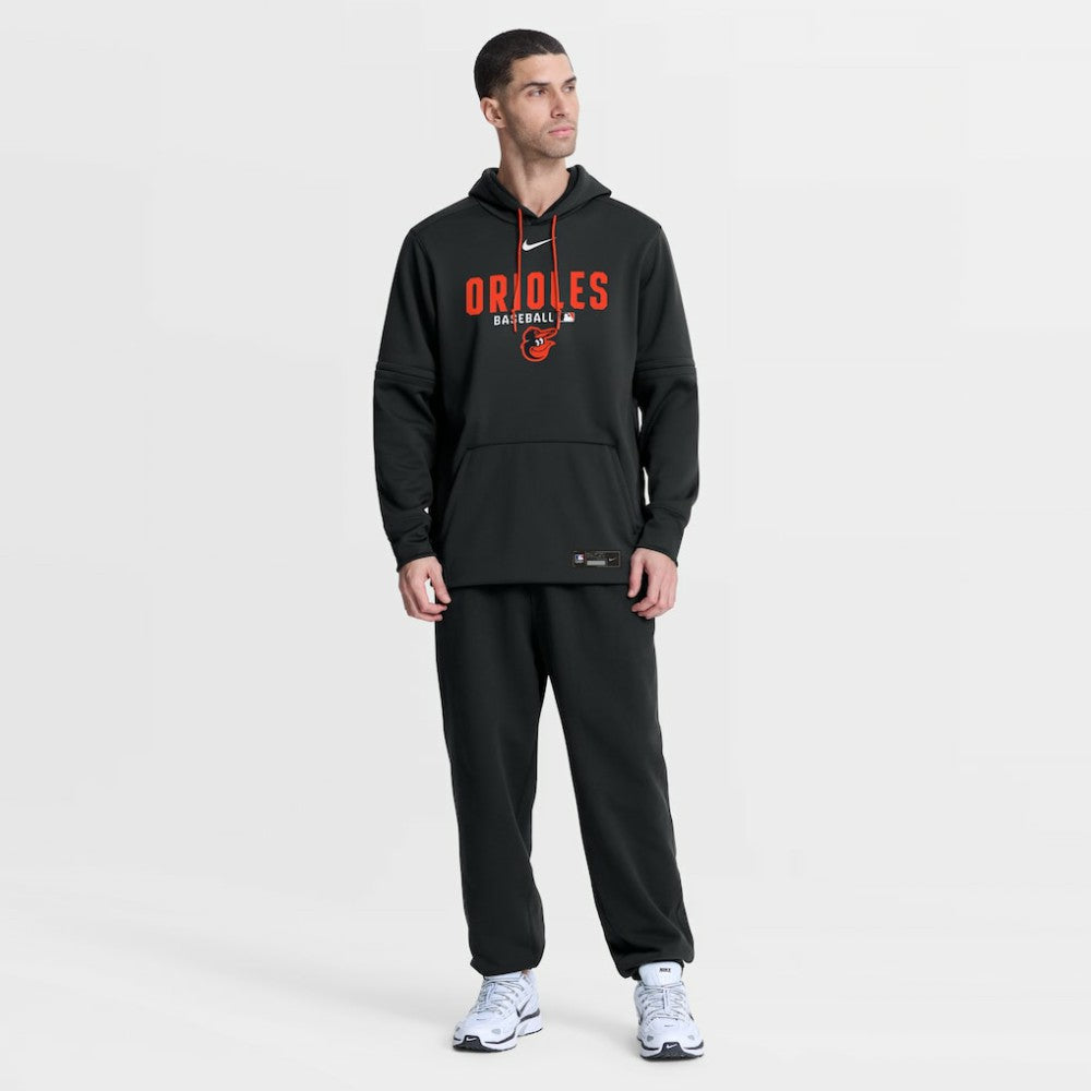 Baltimore Orioles Nike Authentic Collection Therma-FIT Hoodie - Black - Nike Online