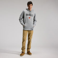 Baltimore Orioles Nike Authentic Collection Therma-FIT Hoodie - Heather Charcoal - Nike on Sale