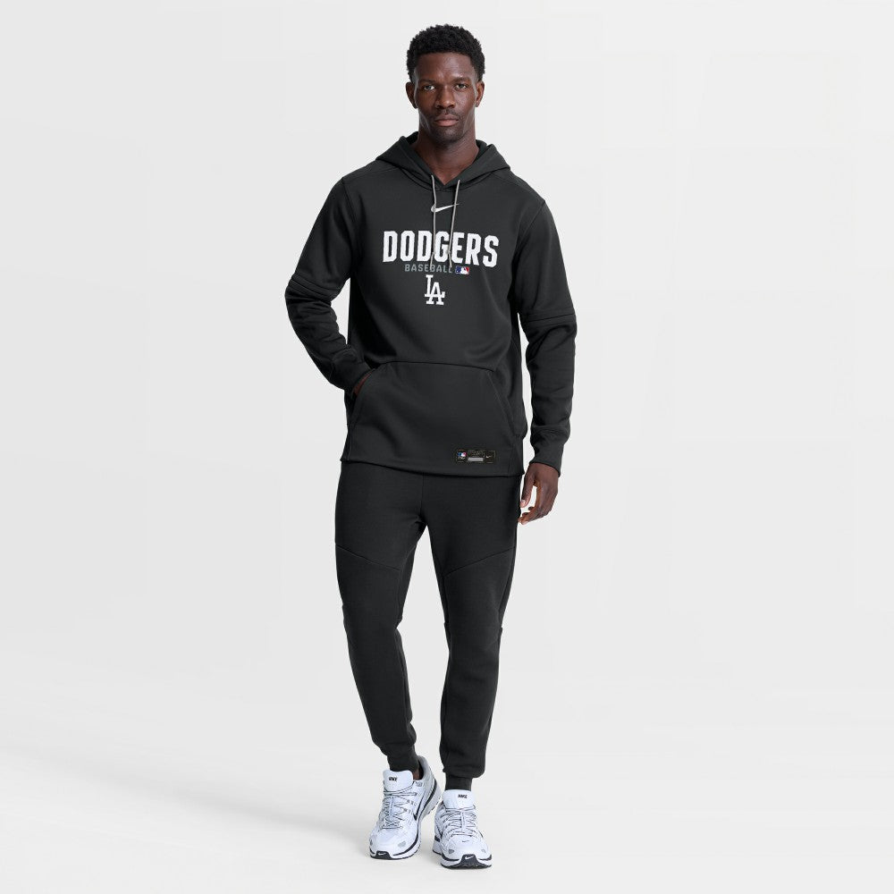 Los Angeles Dodgers Nike Authentic Collection Therma-FIT Hoodie - Black - Nike Lifestyle