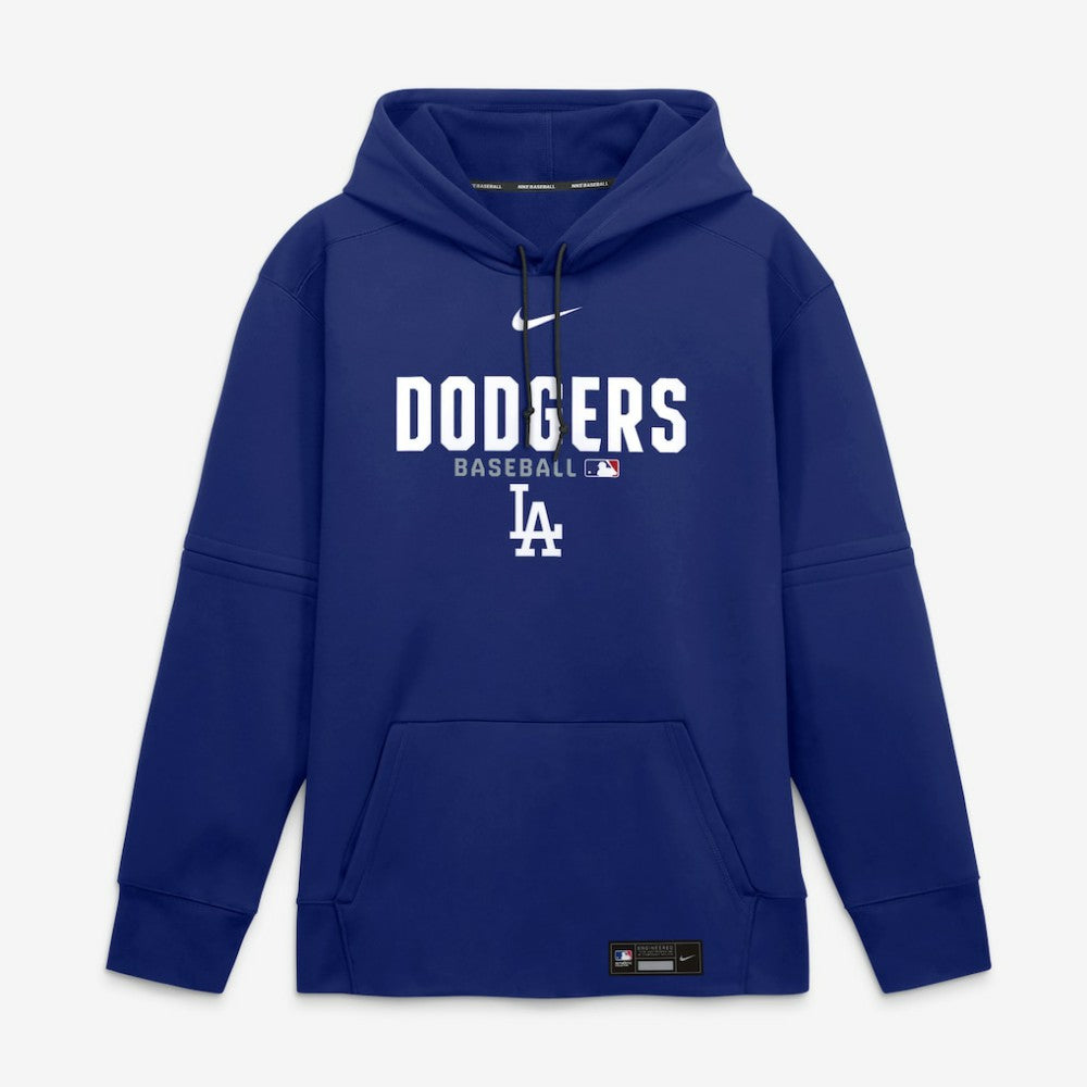 Los Angeles Dodgers Nike Authentic Collection Therma-FIT Hoodie - Royal - Nike on Sale