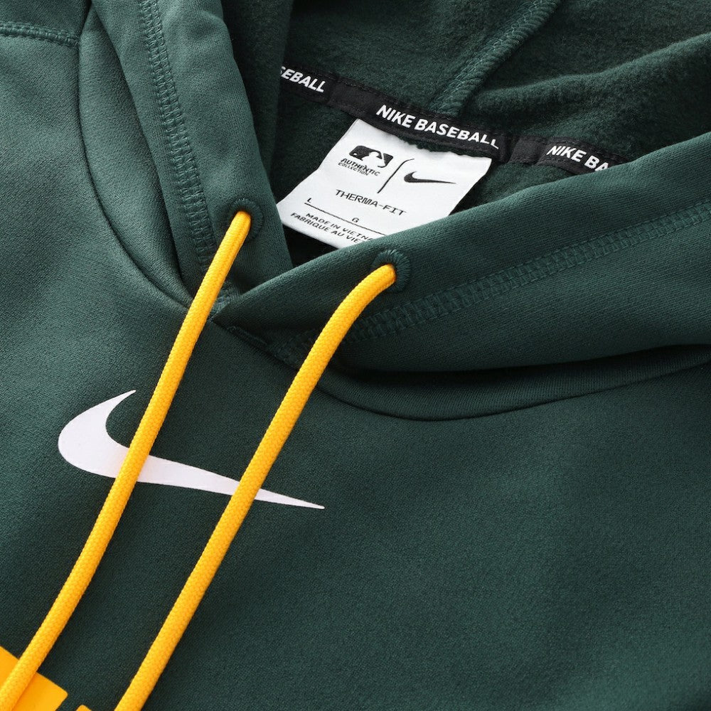 Athletics Nike Authentic Collection Therma-FIT Hoodie - Green - Nike Lifestyle