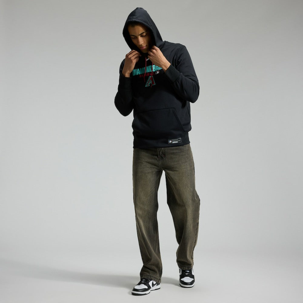 Arizona Diamondbacks Nike Authentic Collection Therma-FIT Hoodie - Black - Nike Online