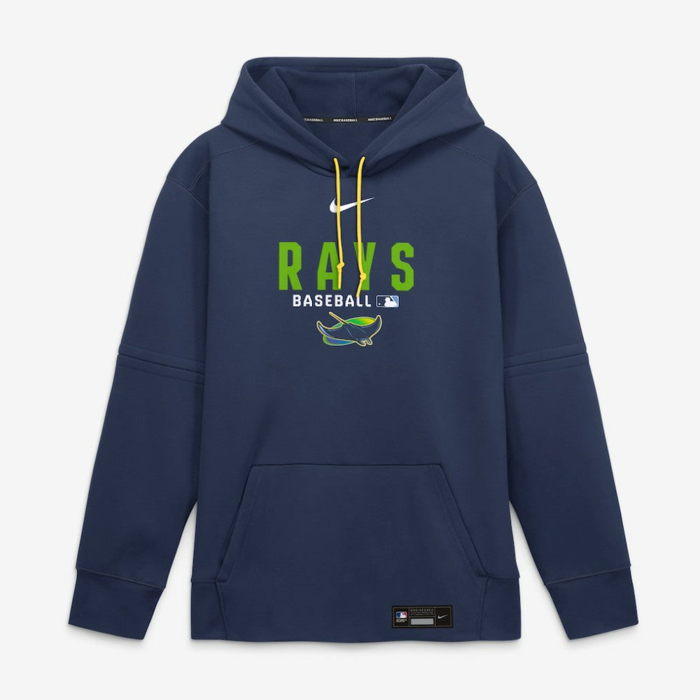 Tampa Bay Rays Nike Authentic Collection Therma-FIT Hoodie - Navy - Nike on Sale