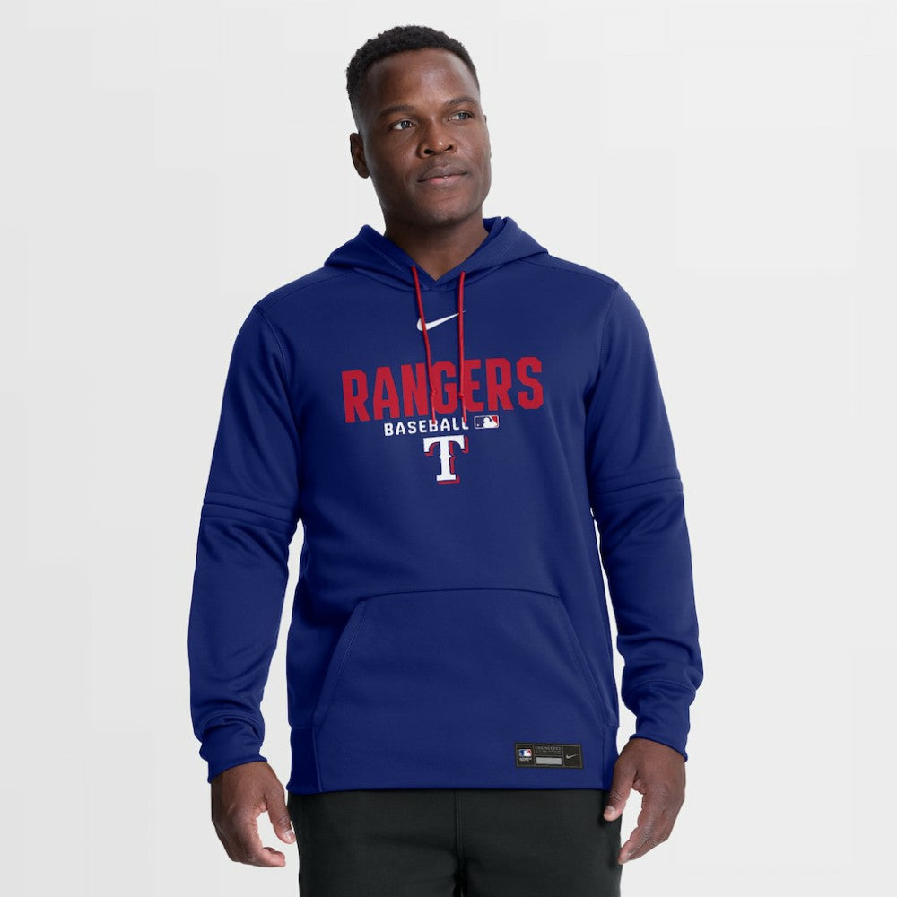 Texas Rangers Nike Authentic Collection Therma-FIT Hoodie - Royal - Nike Sale