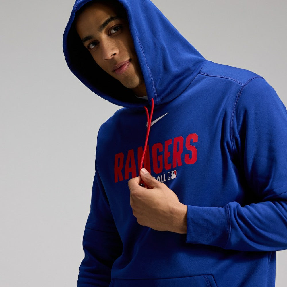 Texas Rangers Nike Authentic Collection Therma-FIT Hoodie - Royal - Nike Sale