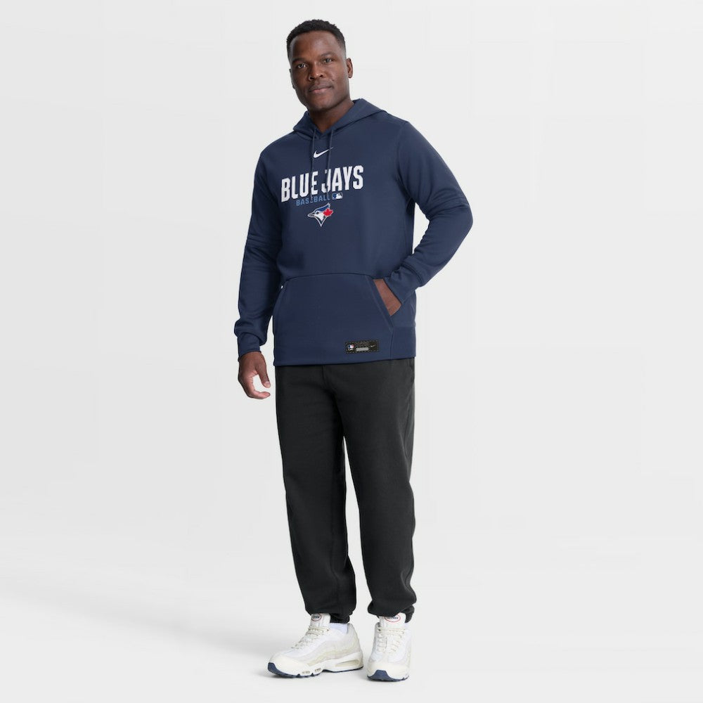 Toronto Blue Jays Nike Authentic Collection Therma-FIT Hoodie - Navy - Nike Online